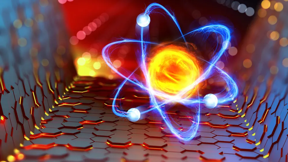 Illustration of an atom