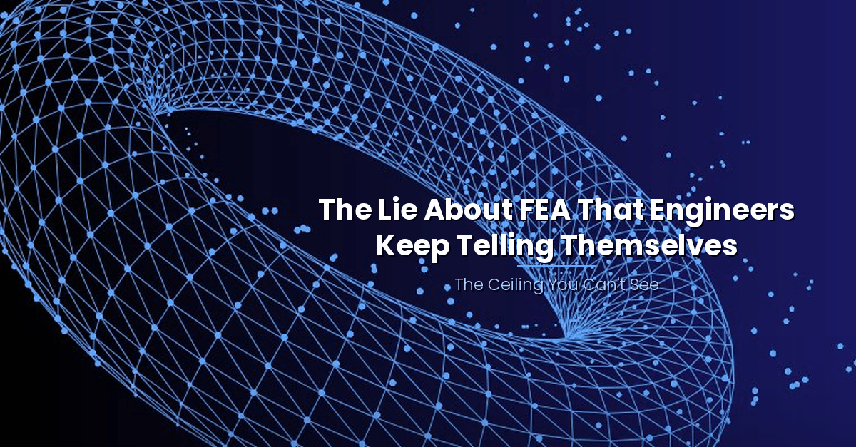 The Lie About FEA That Engineers Keep Telling Themselves