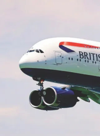 A real aircraft, a continuous system