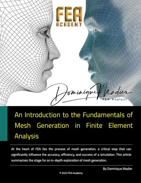 First page of The Fundamentals of Mesh Generation in Finite Element Analysis